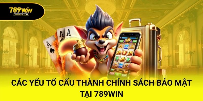 Các yếu tố cấu thành chính sách bảo mật tại 789WIN
